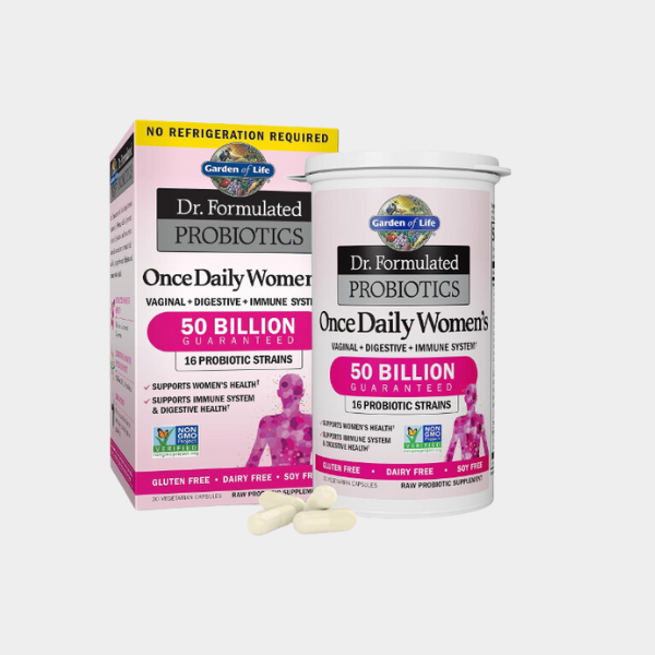 Suppliments-3-1.png Garden of Life, Dr. Formulated Women's Probiotics Once Daily - Image 1