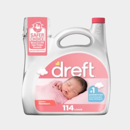 Dreft Stage 1: Newborn Baby Liquid Laundry Detergent 114 loads 165 fl oz